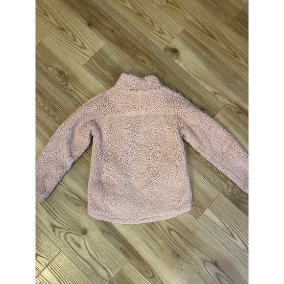 Elodie Fleece Pullover 1/4 Zip Top Pink Womens Small - Picture 4 of 4